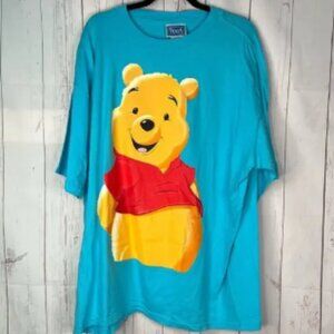 Vintage Pooh Bear Graphic Tee Shirt 3x 22 Big Face Big Graphic NWOT